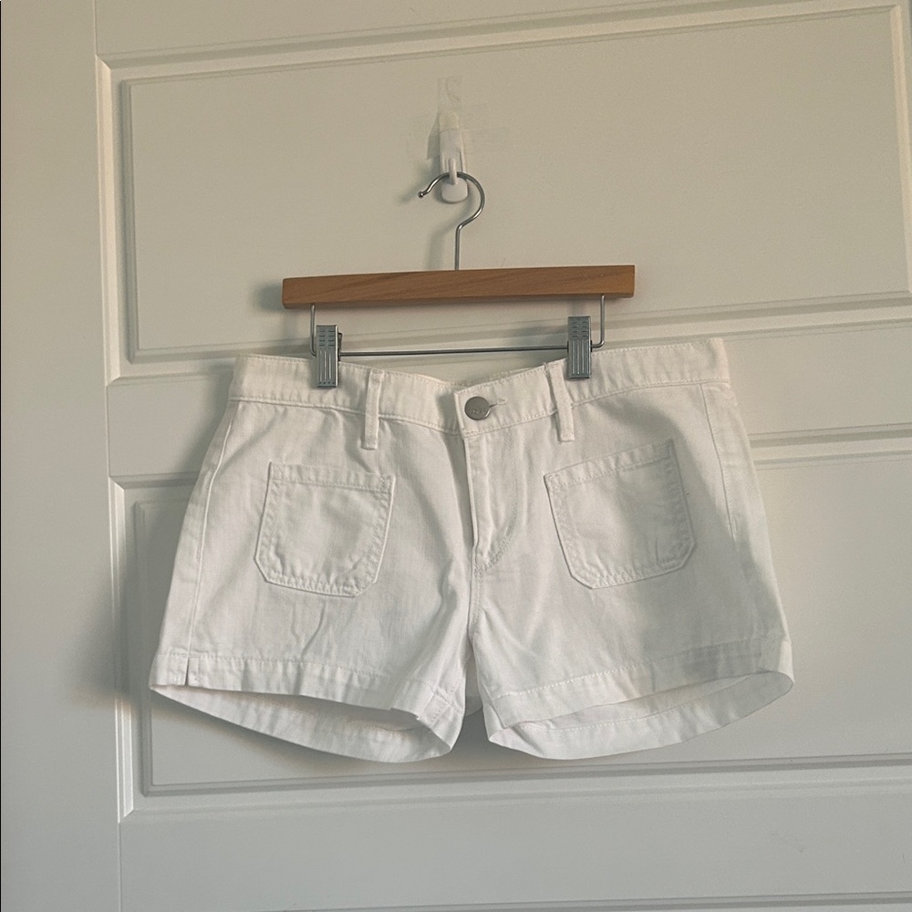 LOFT White Jean Shorts for Women